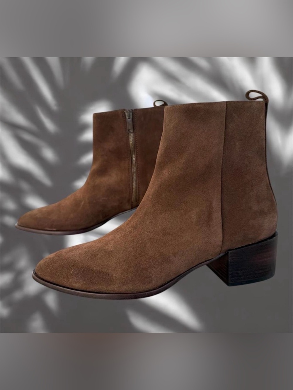 Thursday Boot Company Brown Suede Ankle Booties
